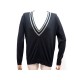 PULL COL V BRUNELLO CUCINELLI M 38 EN CACHEMIRE & SOIE CASHMERE SWEATER 1290€