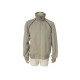 BLOUSON LEGER VESTE HERMES T 54 L EN COTON BEIGE & CUIR SUMMER COAT JACKET 3100€