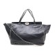 SAC A MAIN VALENTINO ROCKSTUD GM EN CUIR NOIR BLACK LEATHER HAND BAG PURSE 1890€