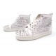 NEUF CHAUSSURES CHRISTIAN LOUBOUTIN SNEAKERS SPIKE 40.5 