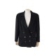 VESTE CROISEE CHANEL BLAZER EN CACHEMIRE NOIR 44 L BOUTONS LOGO CC JACKET 4800€