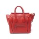 SAC A MAIN CELINE LUGGAGE CUIR GRAINE ROUGE 