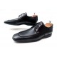 NEUF CHAUSSURES LOUIS VUITTON DERBY CUIR NOIR 7 41 