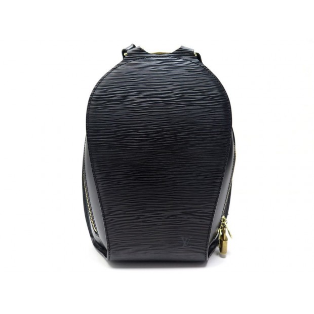 NEUF SAC A DOS LOUIS VUITTON ELLIPSE CUIR EPI NOIR 