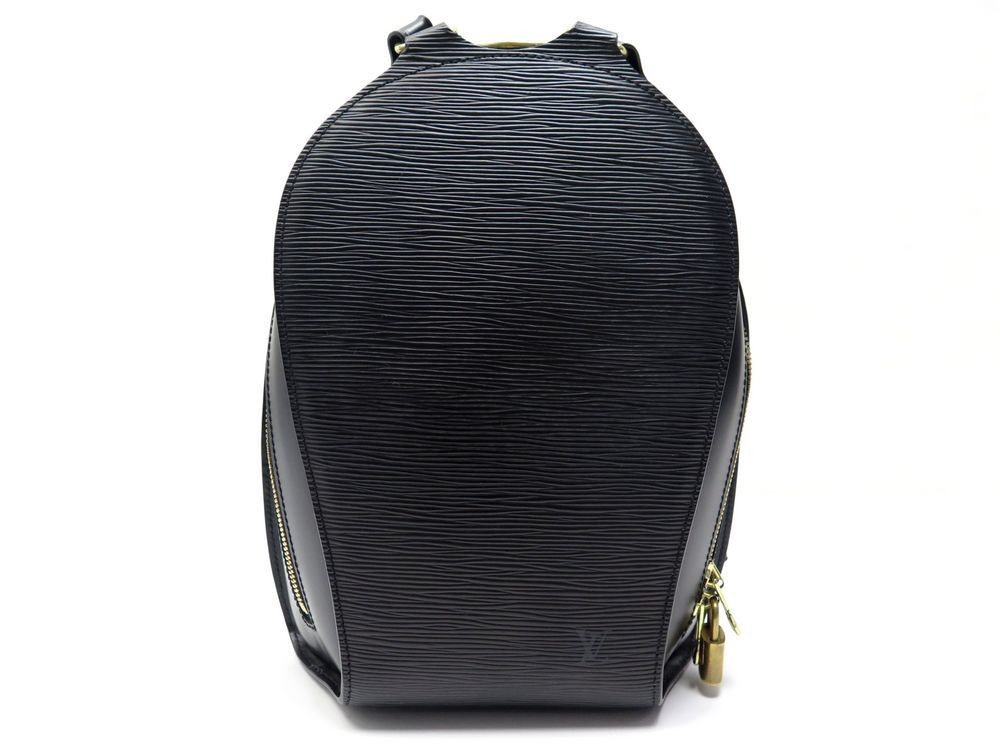 sac a dos louis vuitton ellipse en cuir epi noir black