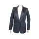 NEUF VESTE LOULOU DE LA FALAISE BLAZER 1 BOUTON 38 M EN SOIE & LAINE NOIR JACKET