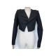 NEUF VESTE COURTE GIVENCHY 36 S VISCOSE & COTON NOIR COTTON BLACK JACKET 1490€