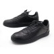 NEUF CHAUSSURES LOUIS VUITTON BASKETS RIVOLI 6.5 41 CUIR NOIR SNEAKERS NEW 570€