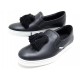 NEUF CHAUSSURES JIMMY CHOO GRIFFIN 39 BASKETS A PAMPILLES CUIR NOIR SHOES 595€