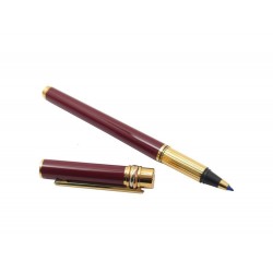 NEUF VINTAGE STYLO FEUTRE MUST DE CARTIER TRINITY ANNEAUX 3 ORS RESINE DORE 350€