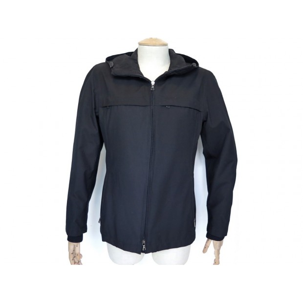 BLOUSON PRADA GIUBOTTO TELA TECNICA 42 IT 38 FR M EN POLYESTER NOIR JACKET 2200€