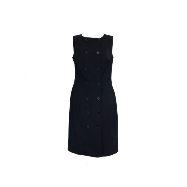 ROBE RALPH LAUREN SANS MANCHES TAILLE 8 40 M EN LAINE NOIR SLEEVELESS DRESS 450