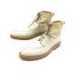 NEUF CHAUSSURES HESCHUNG BOTTILLONS GINKGO 8.5 42.5 BOTTINES TOILE ET CUIR 520€