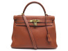 sac a main hermes kelly 33 retourne cuir togo marron