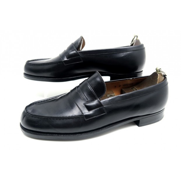  CHAUSSURES MOCASSINS 180 JM WESTON NOIR 8B 42 + EMBAUCHOIR 