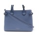 SAC A MAIN BURBERRY BANNER MM EN CUIR GRAINE BLEU BANDOULIERE BLUE HANDBAG 1295€