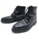 CHAUSSURES JOHN LOBB BOTTINES RANGERS 10 44 EN CUIR NOIR LEATHER BOOTS 1590€