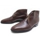 CHAUSSURES JOHN LOBB ROMSEY 7.5E 41.5 BOTTINES CUIR MARRON LEATHER SHOES 1095€