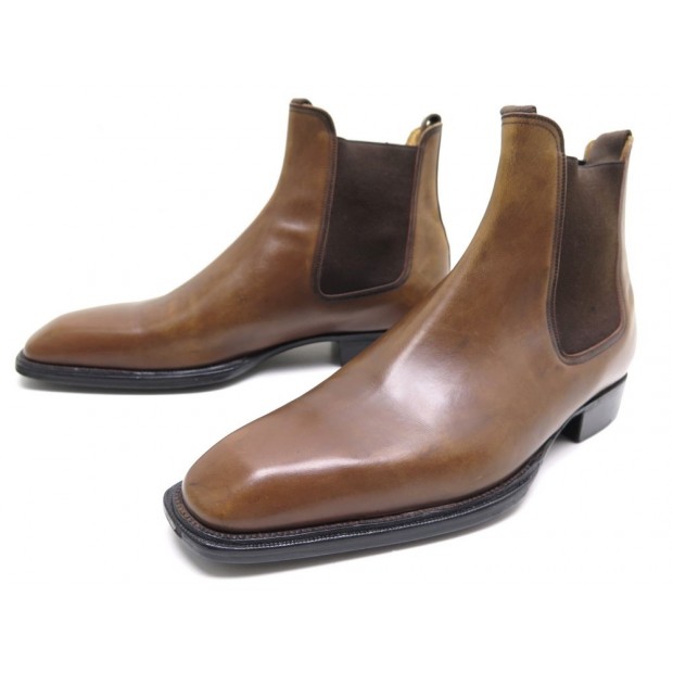 CHAUSSURES JM WESTON BEAUBOURG BOTTINES 8E 42 LARGE 