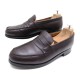 CHAUSSURES JM WESTON 199 MOCASSINS 7.5E 42 CUIR GRAINE MARRON LEATHER SHOES 550€