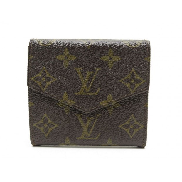 Porte-monnaie Louis Vuitton Marron en Autre - 19027982