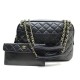 VINTAGE SAC A MAIN CHANEL CAMERA GM CUIR MATELASSE NOIR + POCHETTE HANDBAG 3600€