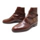 CHAUSSURES JOHN LOBB JODHPUR BOTTINES 9E 43 CUIR MARRON LOW BOOTS SHOES 1665€