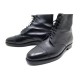 CHAUSSURES JOHN LOBB MORTON BOTTINES 9E 43 EN CUIR NOIR BLACK LOW BOOTS 1725