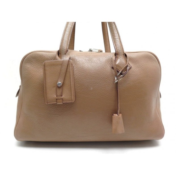  SAC HERMES VICTORIA 36CM CUIR BEIGE 