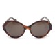 LUNETTES DE SOLEIL CARTIER TRINITY ECAILLE TORTUE MARRON + BOITE SUNGLASSES 480