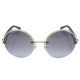 NEUF LUNETTES DE SOLEIL CHOPARD SCH C81S RONDE CUIR BLEU ROUND SUNGLASSES 360€