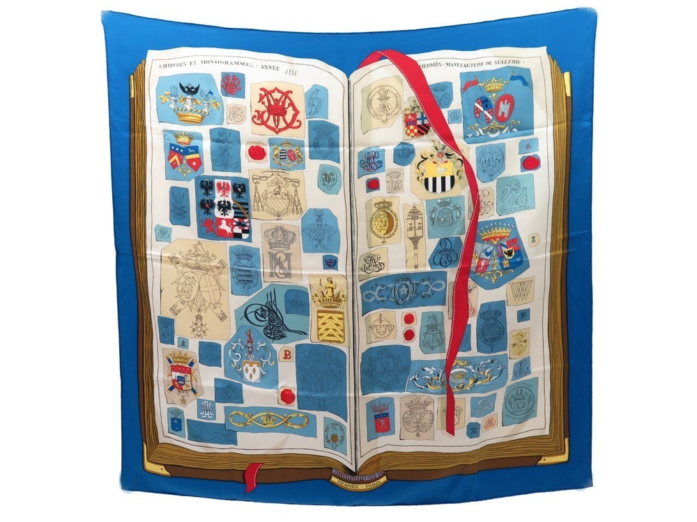 foulard hermes chiffres et monogrammes lise coutin