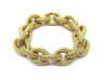 rare bracelet hermes 18 anneaux maille cordage 17cm en
