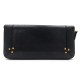 NEUF PORTEFEUILLE JEROME DREYFUSS MALCOM CUIR DE CHEVRE NOIR BLACK BILLFOLD 295€