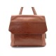 NEUF SAC A MAIN LE TANNEUR MARLENE CUIR LISSE & FACON CROCO MARRON HAND BAG 580€