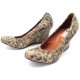 NEUF CHAUSSURES LANVIN BALLERINES COMPENSEES 38.5 ESCARPINS CUIR SHOES 425