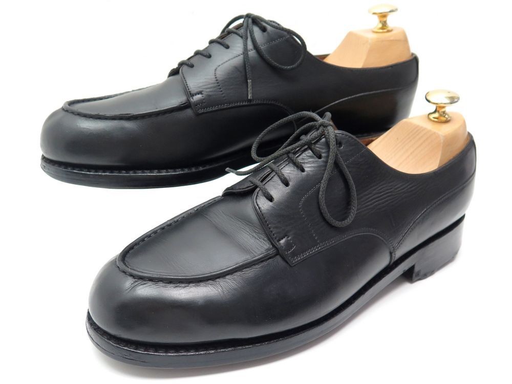 chaussures jm weston le golf 641 derby 9d 43 cuir noir