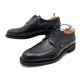 NEUF CHAUSSURES PARABOOT VELEY DERBY 6.5 40.5 EN CUIR NOIR LEATHER SHOES 350€