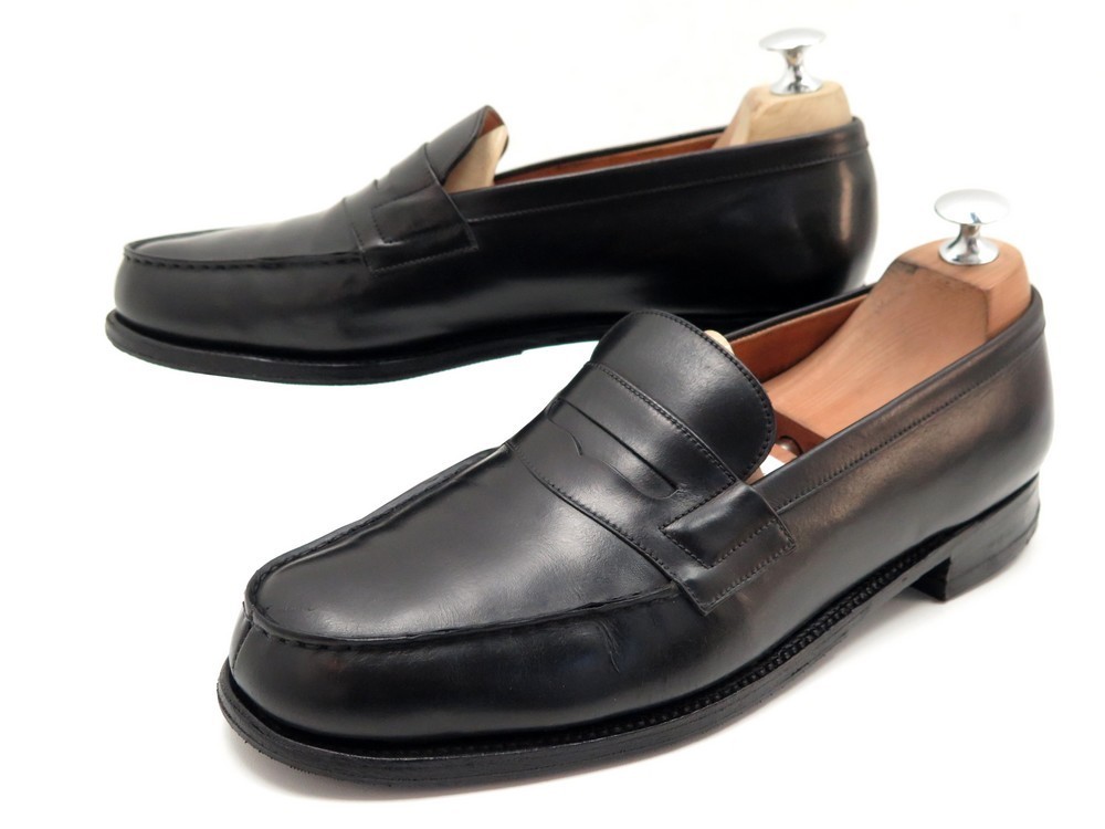 J.M.WESTON 180 noir black 8D w8 ジェイエム ウエストン ローファー 