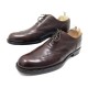 CHAUSSURES HERMES RICHELIEU 42 IT 43 FR EN CUIR MARRON BROWN SHOES 690€