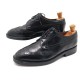 CHAUSSURES CHURCH'S GRAFTON DERBY 9F 43 CUIR NOIR BOUT FLEURI BLACK SHOES 690€