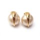 BOUCLES D'OREILLES A CLIPS CHANEL PERLES & METAL DORE 1993 EARRINGS 