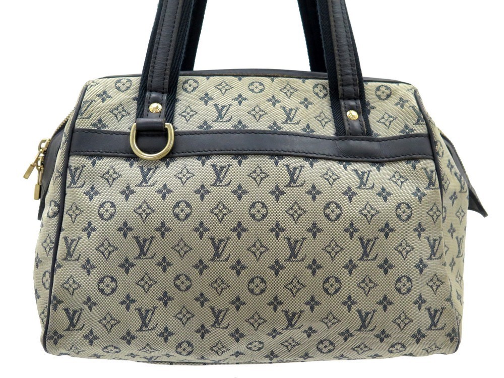 Josephine cloth handbag Louis Vuitton Brown in Cloth - 27483681