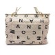 SAC A MAIN CHANEL SHOPPING EN TOILE ECRU MOTIF LETTRES COCO OFF WHITE BAG 2650