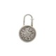 PORTE CLES HERMES CADENAS BONNE ANNEE DU SOLEIL 1994 EN ARGENT MASSIF KEY HOLDER