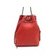 SAC A MAIN JEROME DREYFUSS SEAU BANDOULIERE CUIR ROUGE RED LEATHER HANDBAG 575€