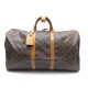 SAC A MAIN DE VOYAGE LOUIS VUITTON KEEPALL 55 TOILE MONOGRAM TRAVEL BAG 1080