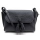 NEUF SAC A MAIN LONGCHAMP PENELOPE L2066843001 BANDOULIERE CUIR GRAINE NOIR 410€