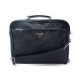 SAC A MAIN POCHETTE PRADA ORDINATEUR BANDOULIERE NYLON NOIR COMPUTER CASE 1400