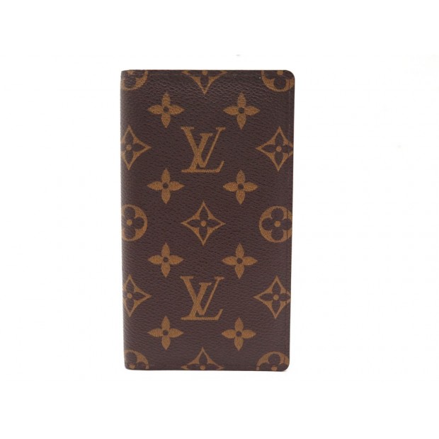 COUVERTURE AGENDA DE POCHE LOUIS VUITTON R20503 MONOGRAM MARRON PORTE CARTE 190